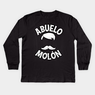 ABUELO MOLON (COOL GRANDPA) Kids Long Sleeve T-Shirt